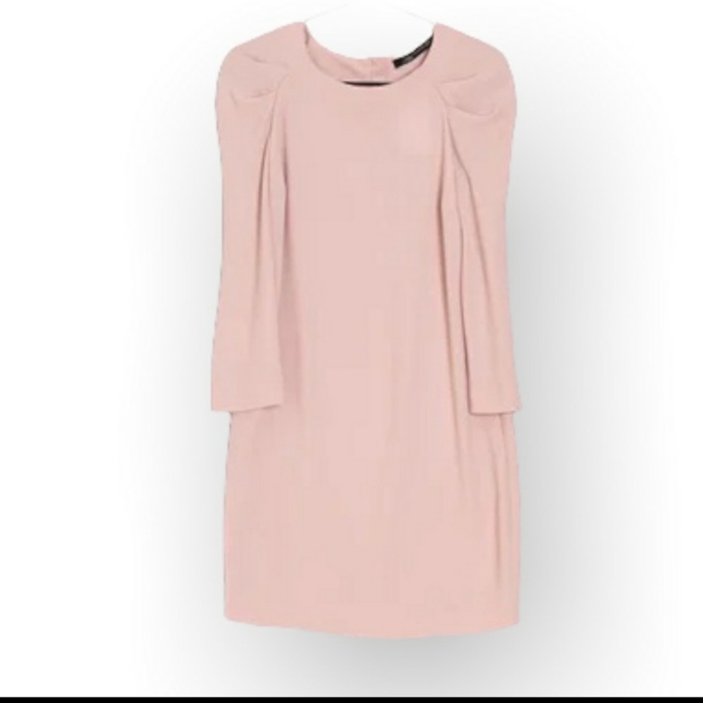 Zara Dress With Gold Star Buttons